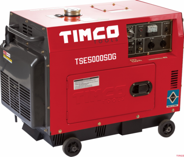 Timco TSE5000SDG Diesel Generaattori