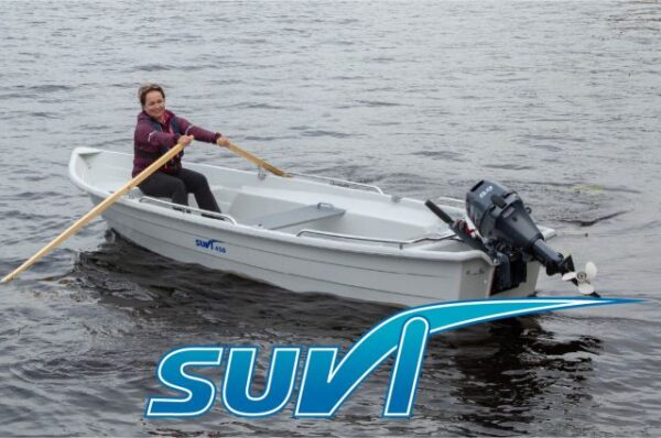Suvi 450 + Yamaha M20 Sähköperämoottori